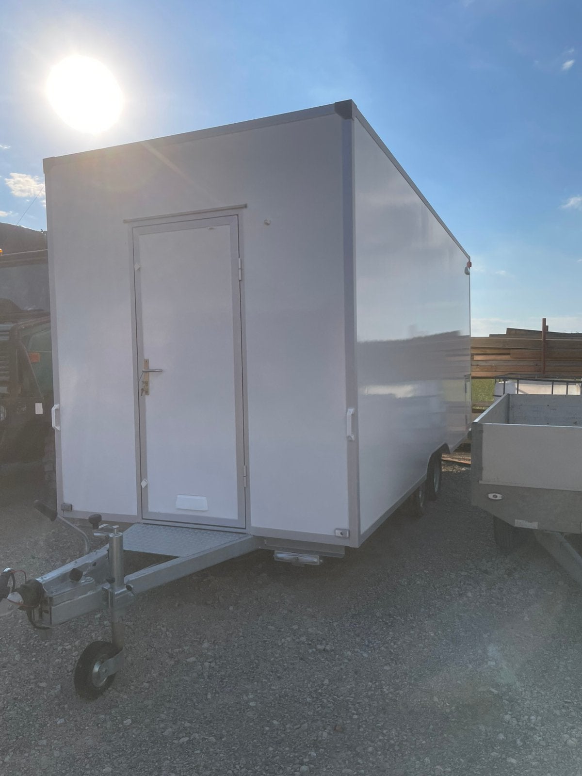 Food truck complet a finir, Enlèvement