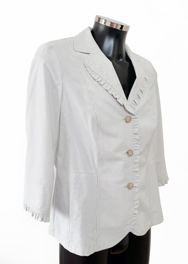 Mayerline / Blazer / Damesblazer / Zomerblazer / Zomerjasje, Maat 38/40 (M), Mayerline, Wit, Ophalen of Verzenden