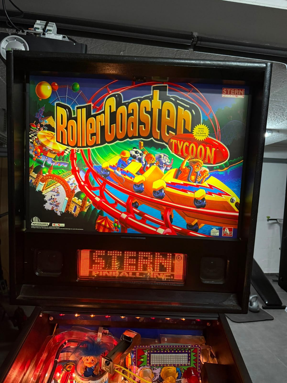 Rollercoaster Tycoon, Collections, Enlèvement, Comme neuf, Flipper (jeu), Stern