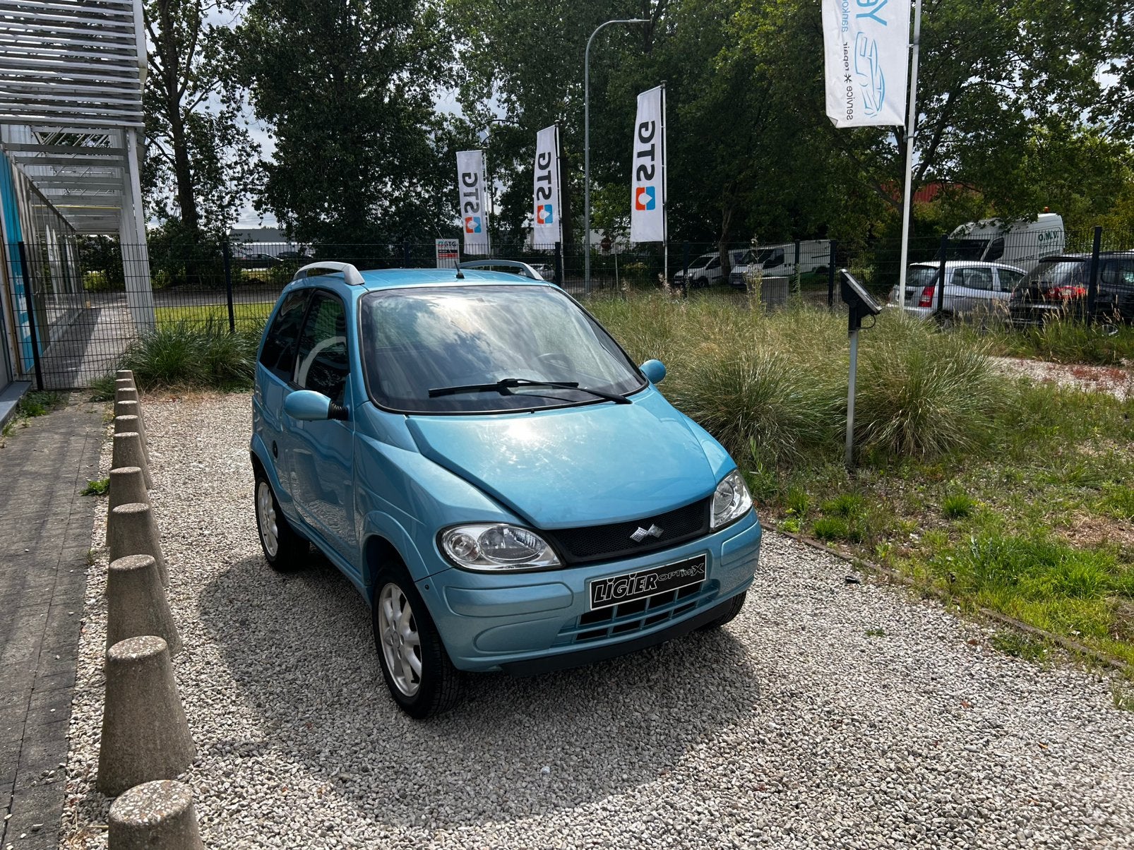 LIGIER XT00 gekeurd voor verkoop, Auto's, Aixam, Voorwielaandrijving, Testrit aan huis, Blauw, Leder