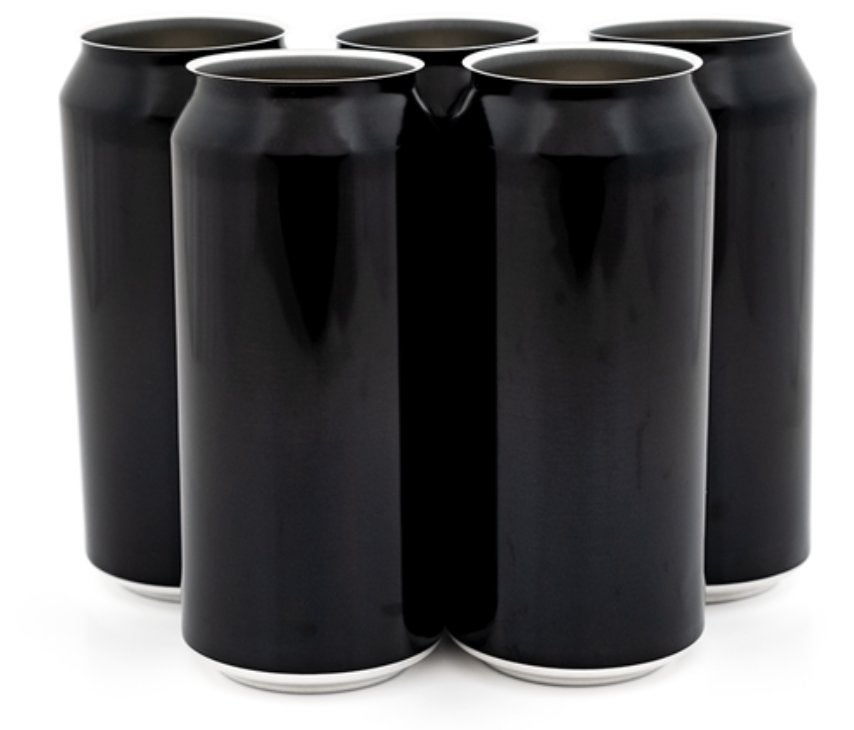 44 cl lege cans met gouden deksel, Ophalen of Verzenden