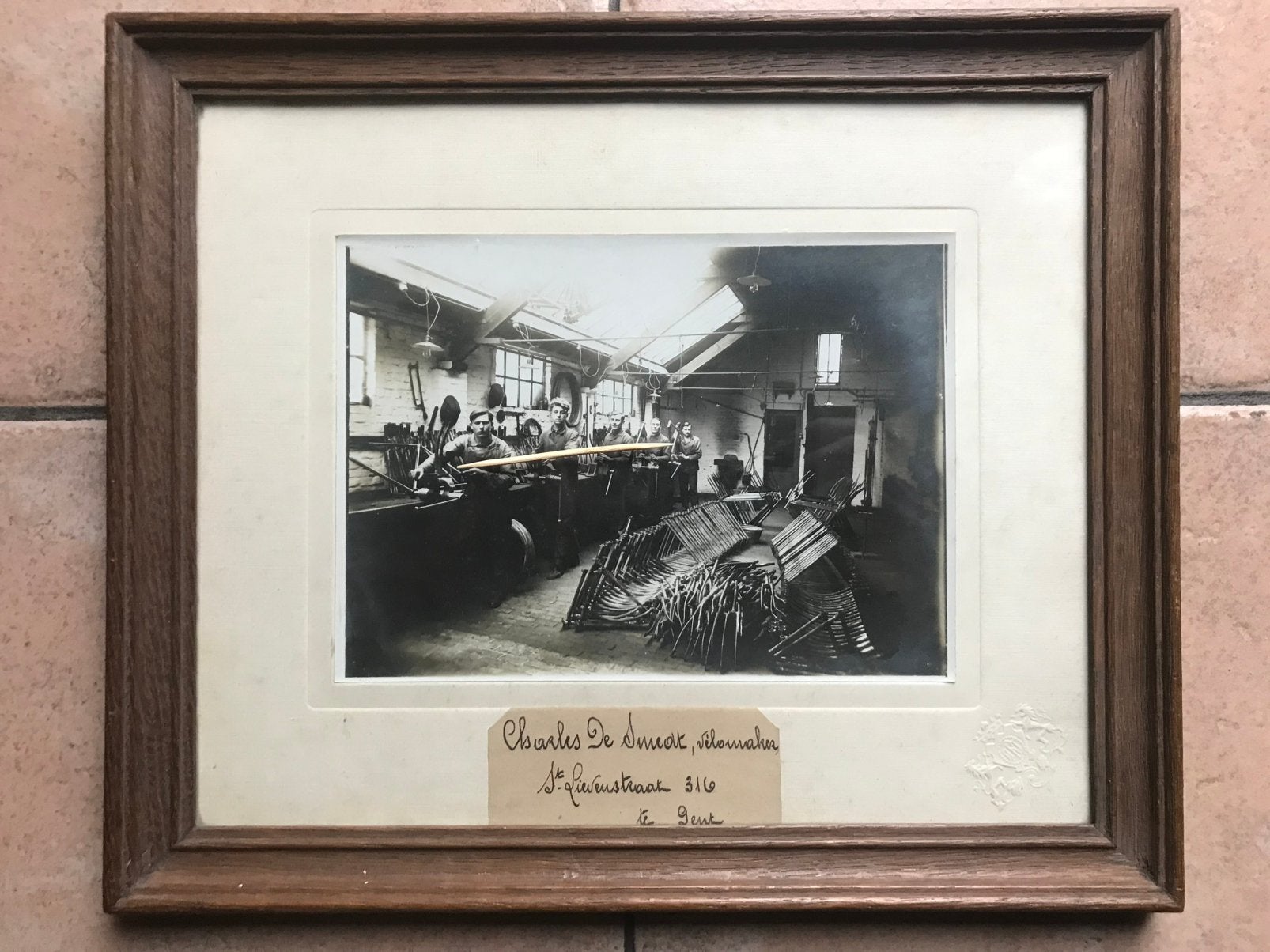 Gent fietsen fabriek Charles De Smedt, Ophalen, Foto, Zo goed als nieuw, Voor 1940