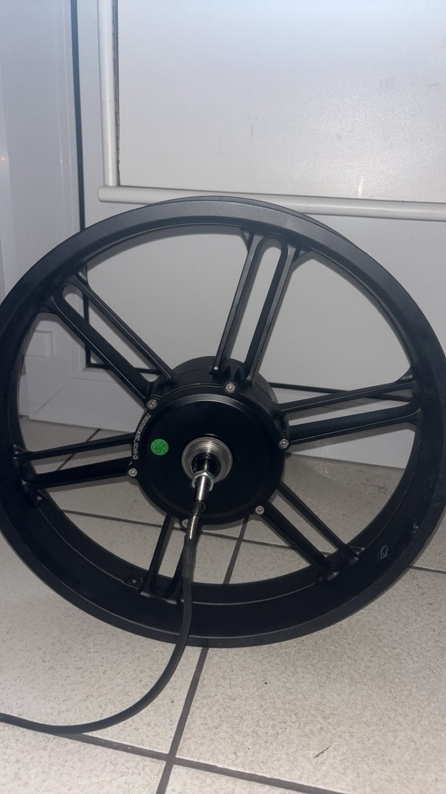 (nieuwe)fatbike achterwiel frame + motor met rode kabel, Fietsen en Brommers, Ophalen, Nieuw, Motor, Fatbike