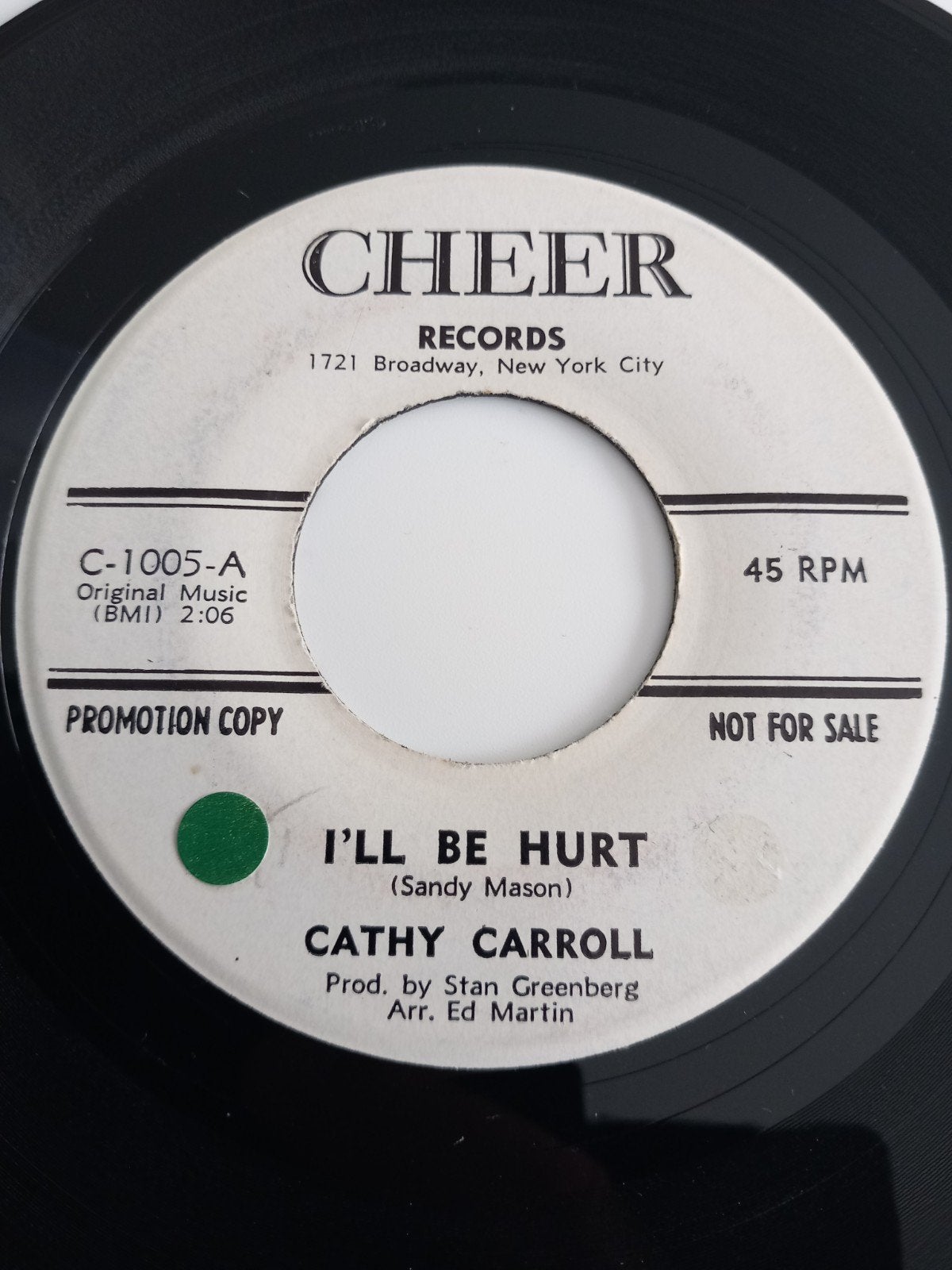 CATHY CARROLL. OLDIES POP-CORN 60'S USA 45T, Enlèvement ou Envoi, Autres genres