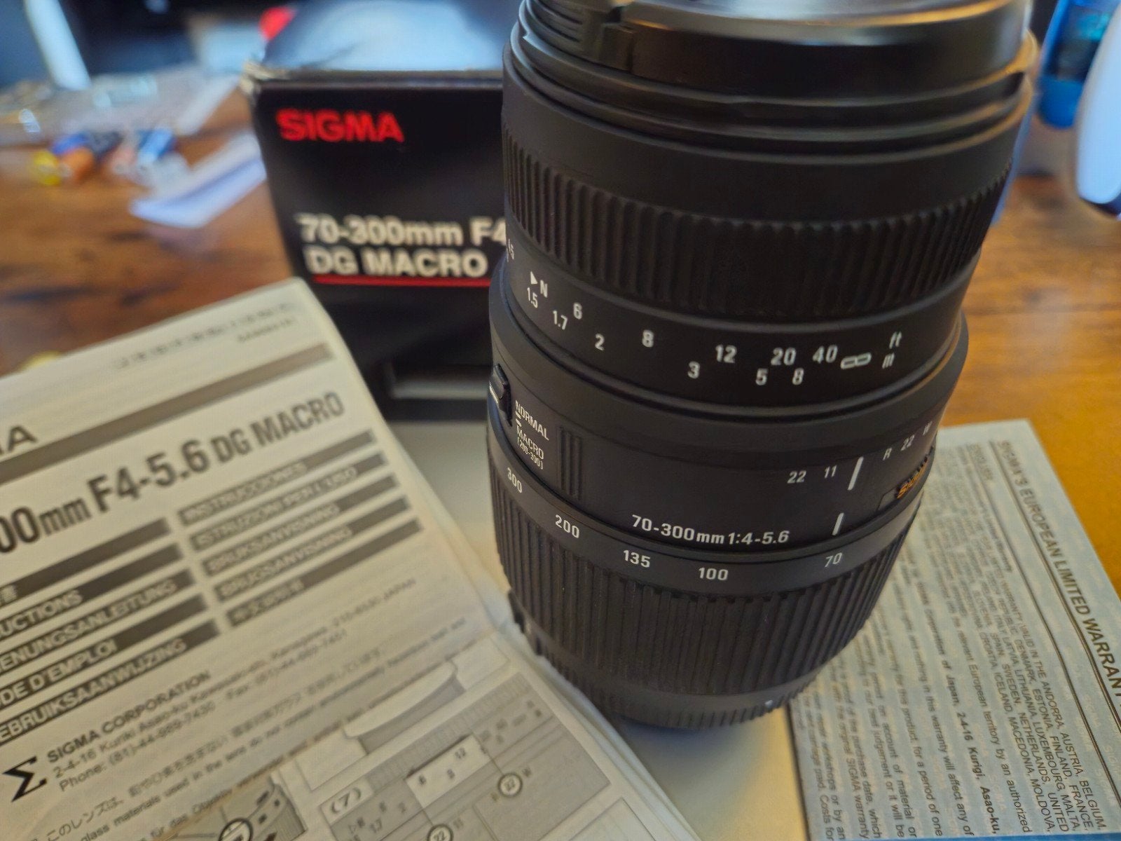 Sigma 70-300mm F4-5.6 DG Macro lens, Macrofunctie, Verzenden, Nikon, Telelens