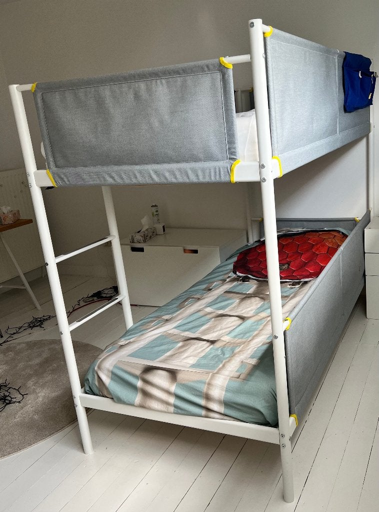 Stapelbed met matrassen, Ophalen, Zo goed als nieuw, Tweepersoons, Stapelbed