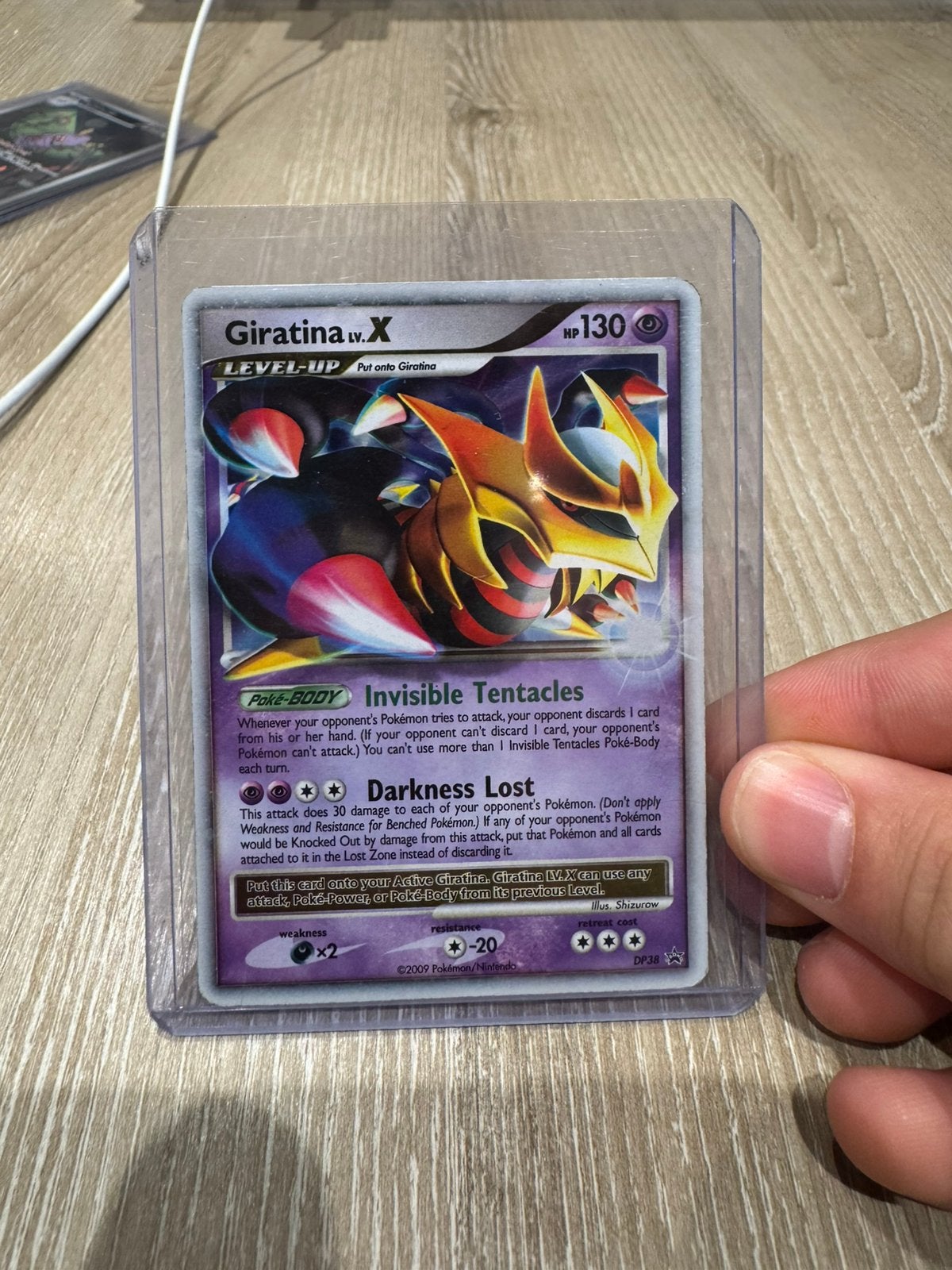 Giratina LV.X #DP38 Pokemon Promo, Enlèvement ou Envoi, Comme neuf