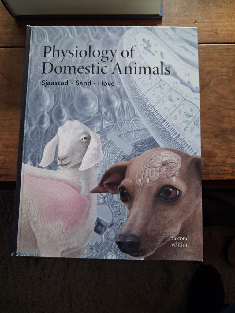 Physiologie des animaux domestiques - médecine vétérinaire, Livres, Enlèvement