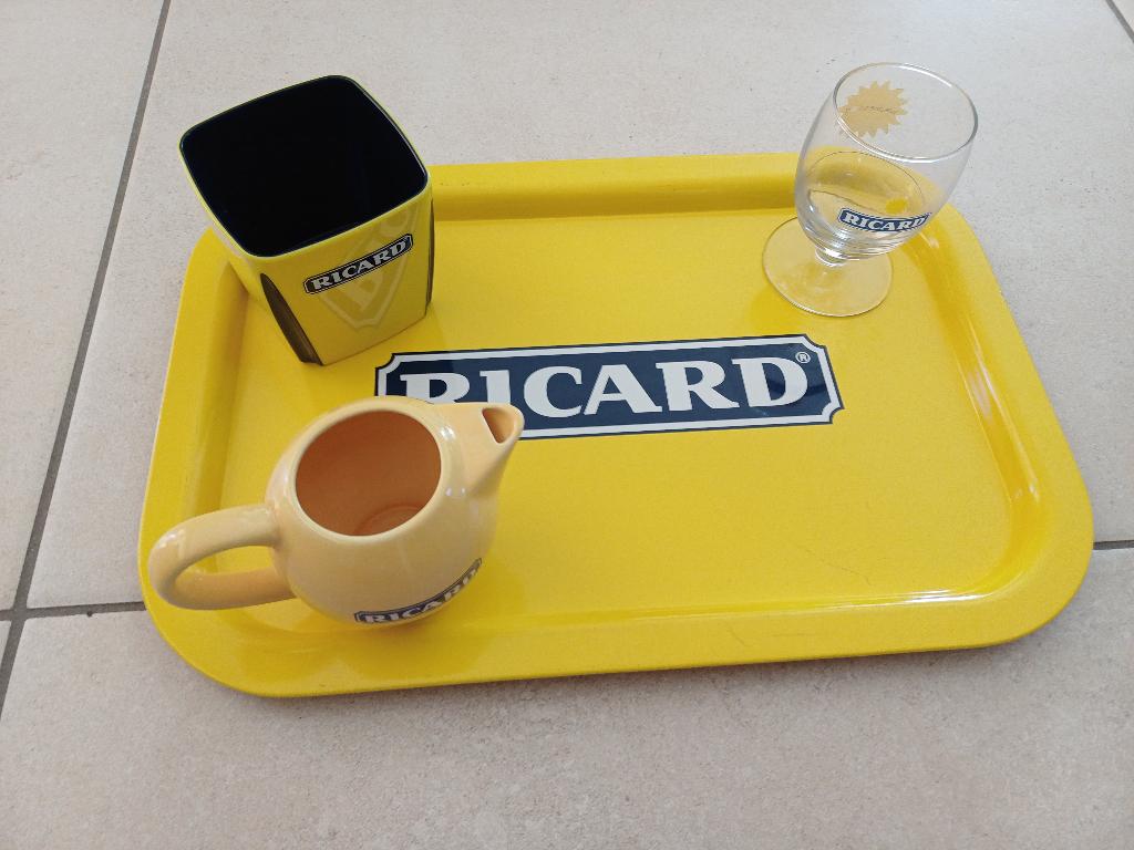 ensemble Ricard, Collections, Marques & Objets publicitaires, Enlèvement, Comme neuf
