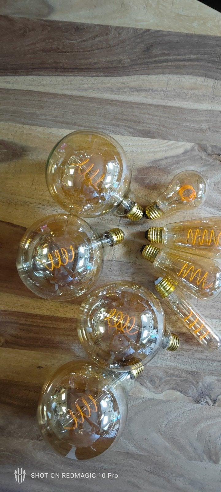 vintage led lampen, Ophalen of Verzenden, Warm wit, Dimbaar