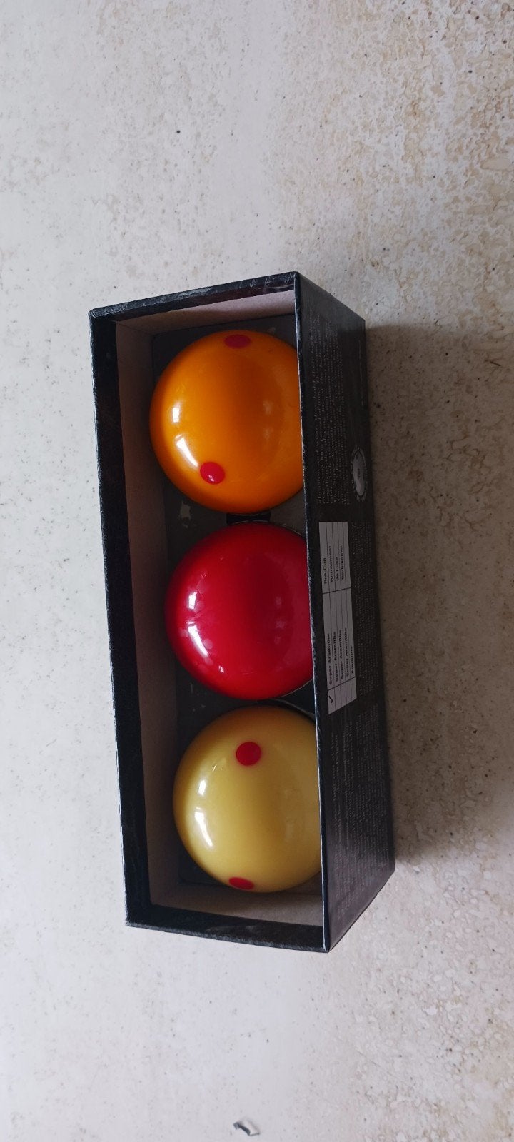biljart ballen met ring kenteken, Sport en Fitness, Ophalen of Verzenden