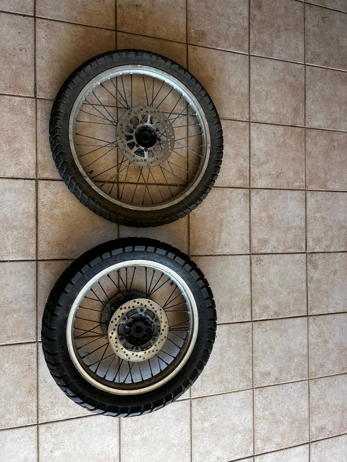 Jantes yamaha dt, Ophalen, Gebruikt