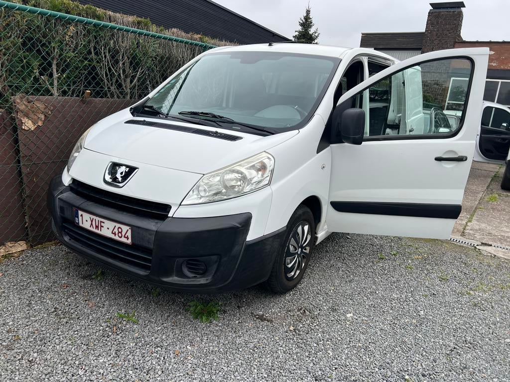 Peugeot expert 2.0hdi  166.000km  2x schuifdeur, Auto's, Bestelwagens en Lichte vracht, Voorwielaandrijving, Euro 5, Stof, Zwart
