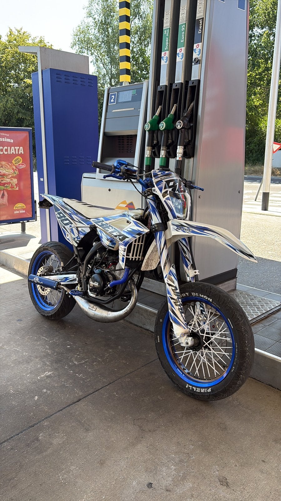 beta rr 50(100cc)malossi, 6 versnellingen, Zo goed als nieuw, 100 cc, Ophalen