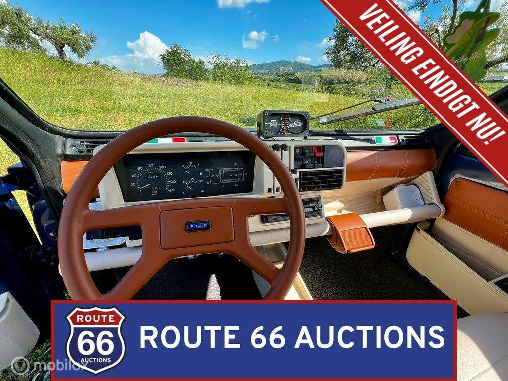 Fiat Panda 4x4 | 1992 | Route 66 Auctions, Auto's, Zwart, Bedrijf, Handgeschakeld, Overige carrosserie