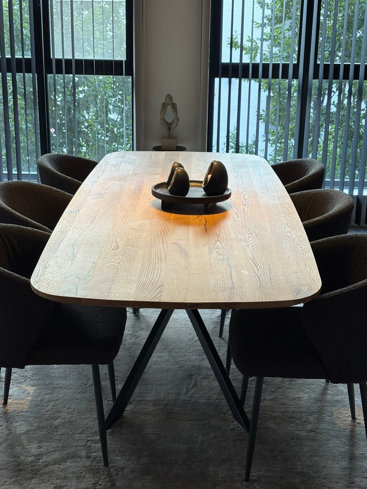 Tafel met 6 stoelen, Huis en Inrichting, Ophalen, Zo goed als nieuw