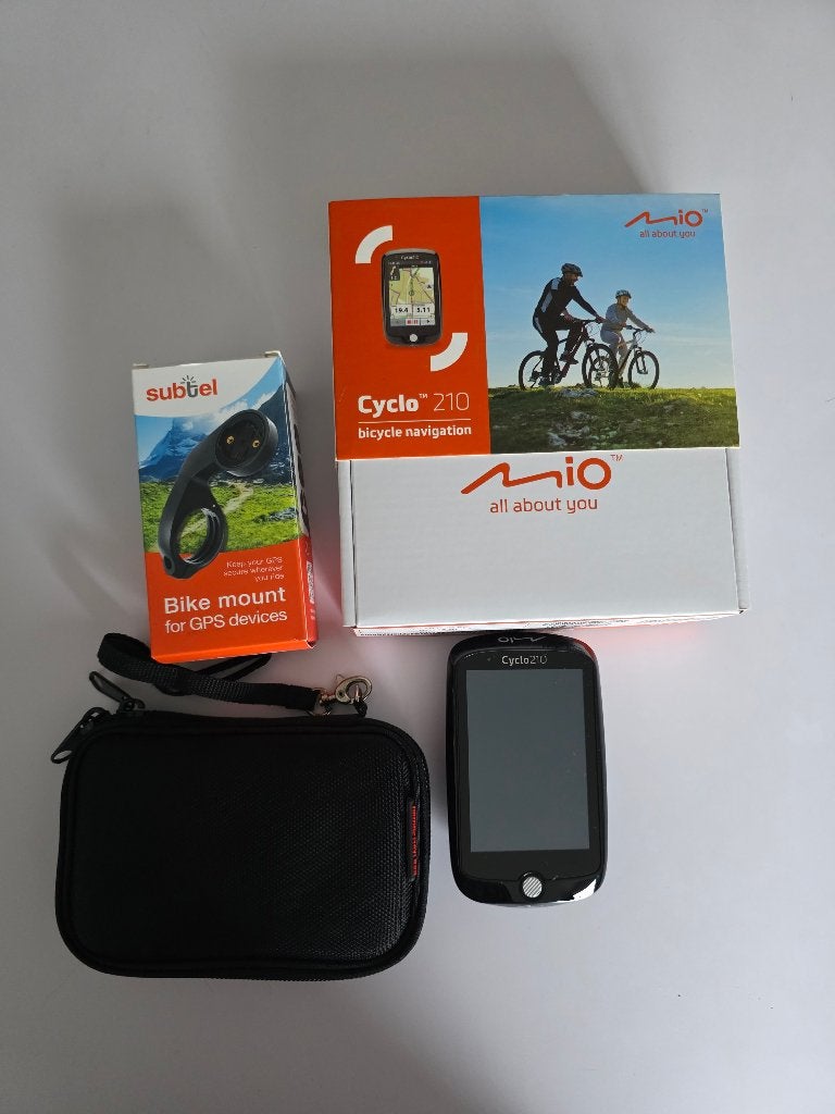 Mio Cyclo 210, Fietsen en Brommers, Ophalen, Snelheidssensor, Zo goed als nieuw
