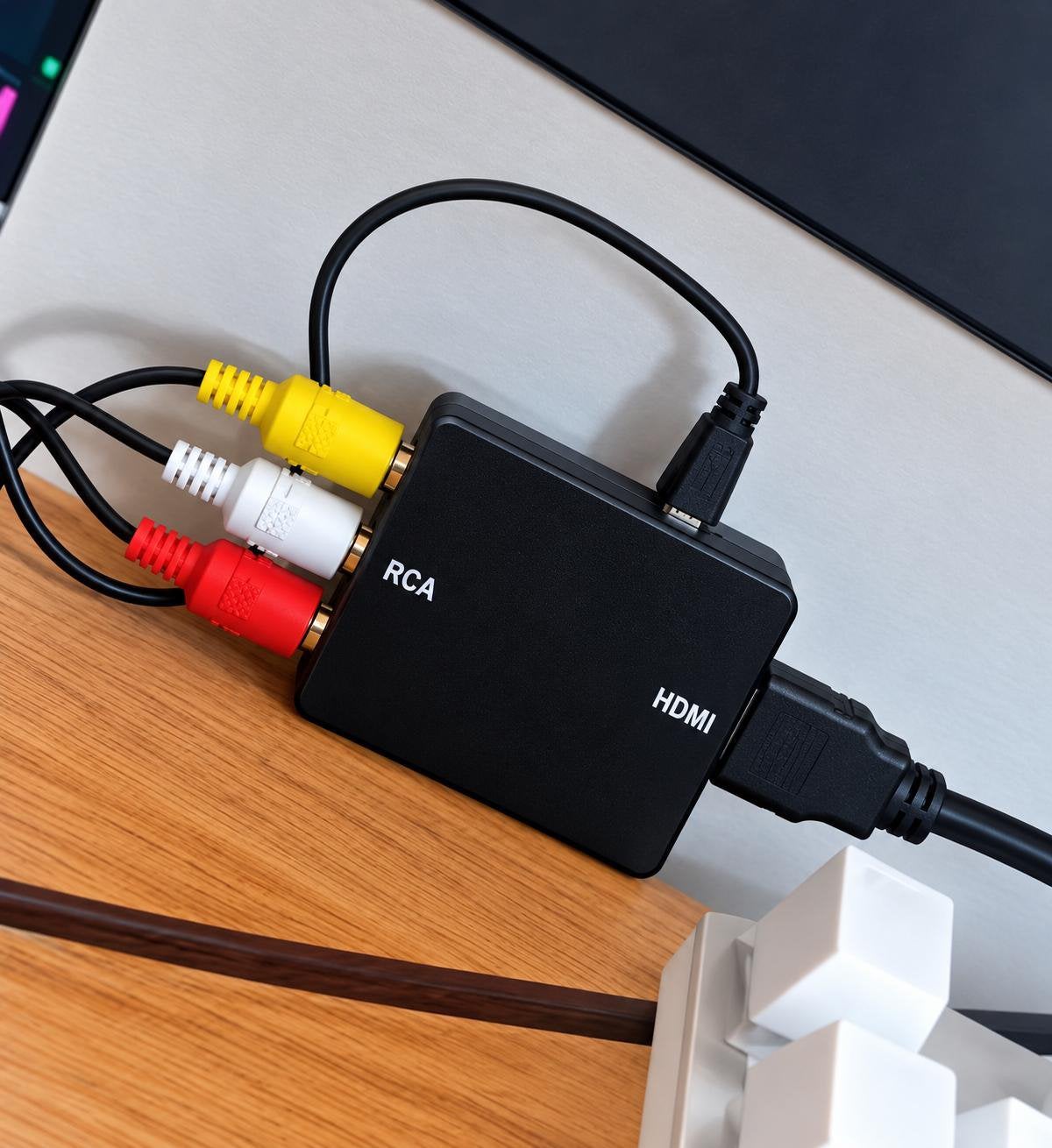 Converter Tulp RCA Hdmi, Ophalen of Verzenden, Zo goed als nieuw