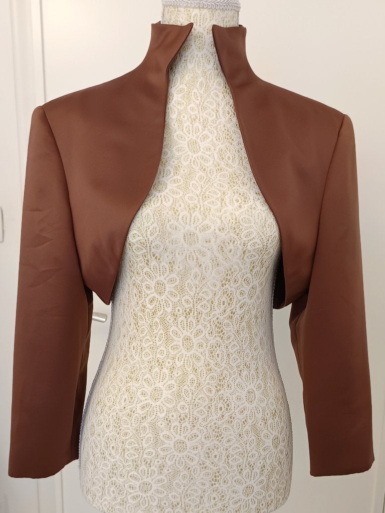 Le boléro de Jake*. Taille 42, Enlèvement ou Envoi, Brun, Jake*s, Manteau