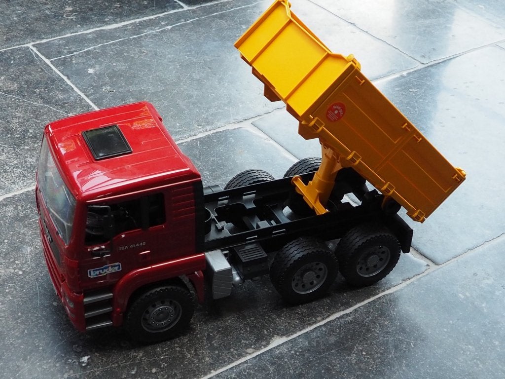 bruder vrachtwagen, Kinderen en Baby's, Ophalen of Verzenden