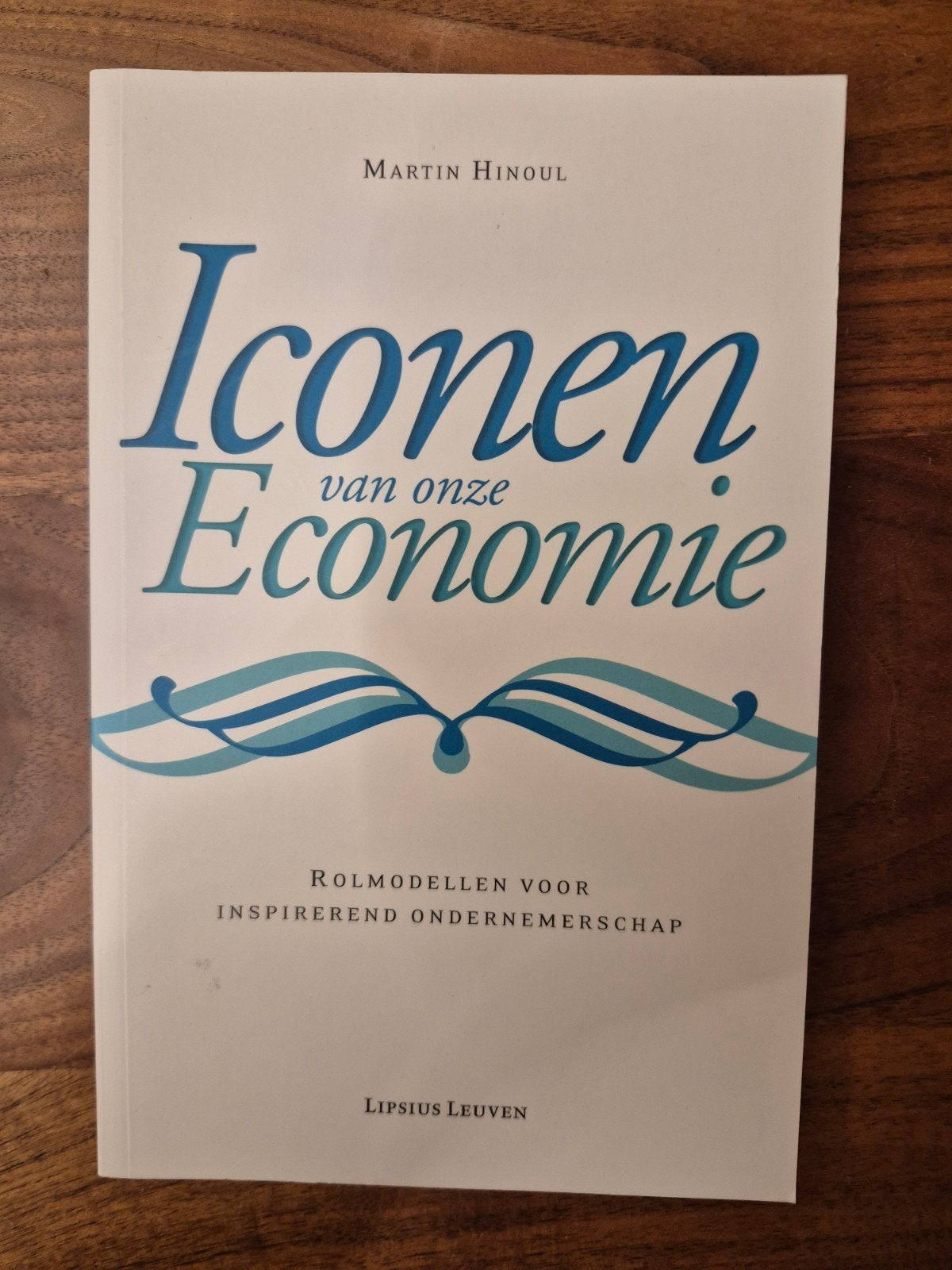 Martin Hinoul - Iconen van onze economie, Ophalen of Verzenden, Martin Hinoul
