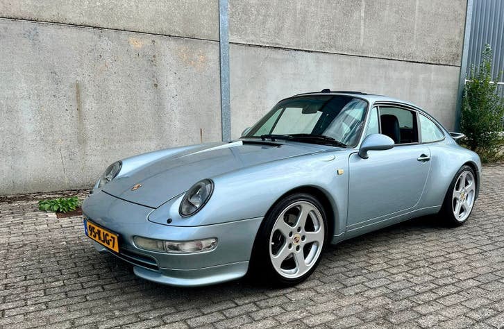 Porsche 911 (993) — 1994 | Argent polaire | 102 000 km, Argent ou Gris, Achat, 2 places, Carnet d'entretien