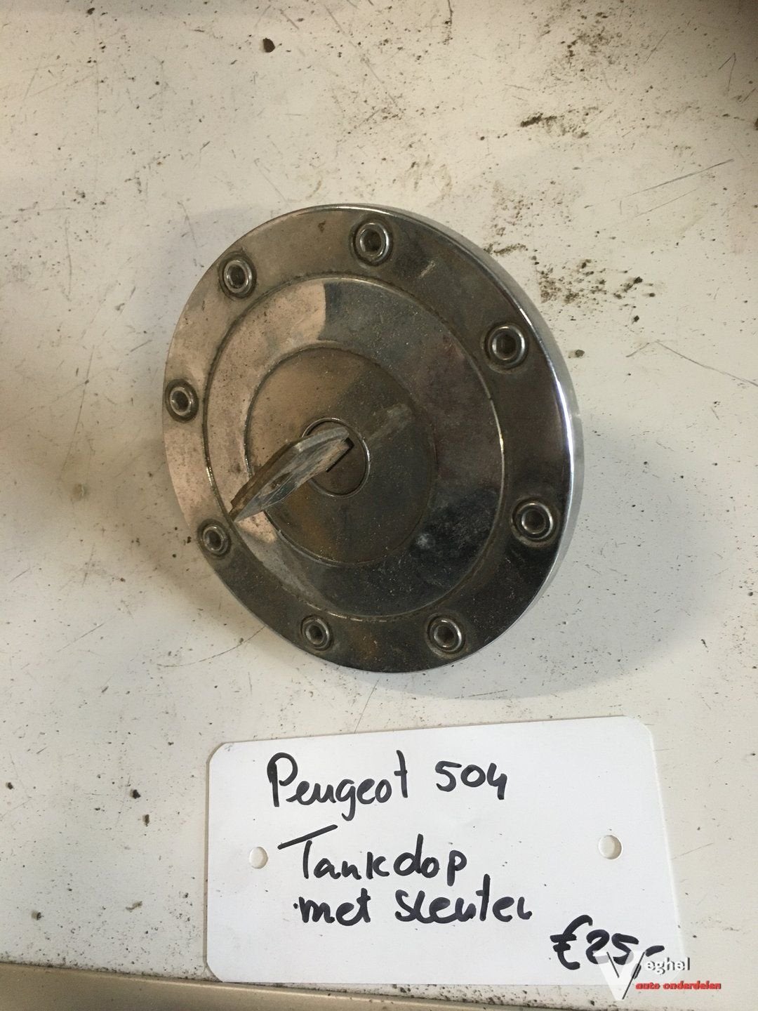 Peugeot 504 Tankdop met sleutel, Auto-onderdelen, Gebruikt, -, -, Ophalen of Verzenden