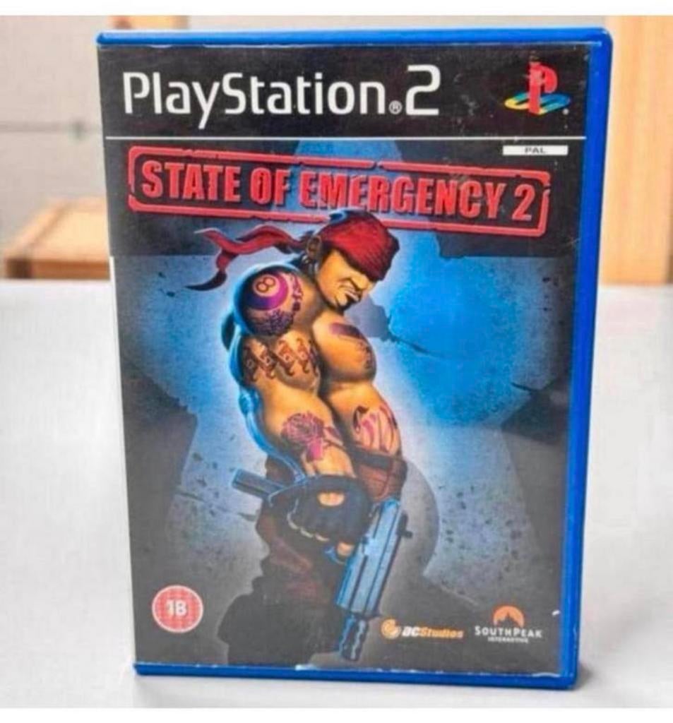 Playstation 2, PS2 state of emergency 2 pal Game spelletje, Games en Spelcomputers, Ophalen of Verzenden, Zo goed als nieuw, Avontuur en Actie
