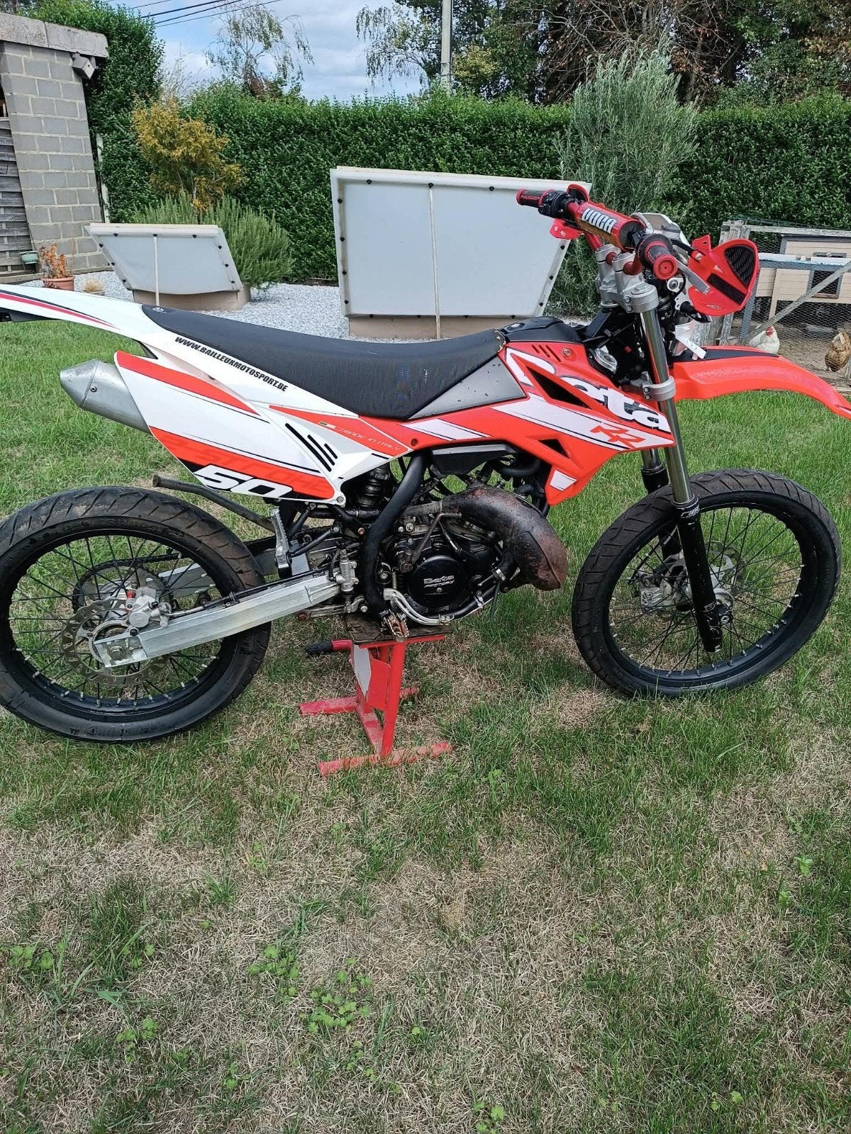 moto bêta track 50, Autres marques, 5 vitesses, Comme neuf, Enlèvement