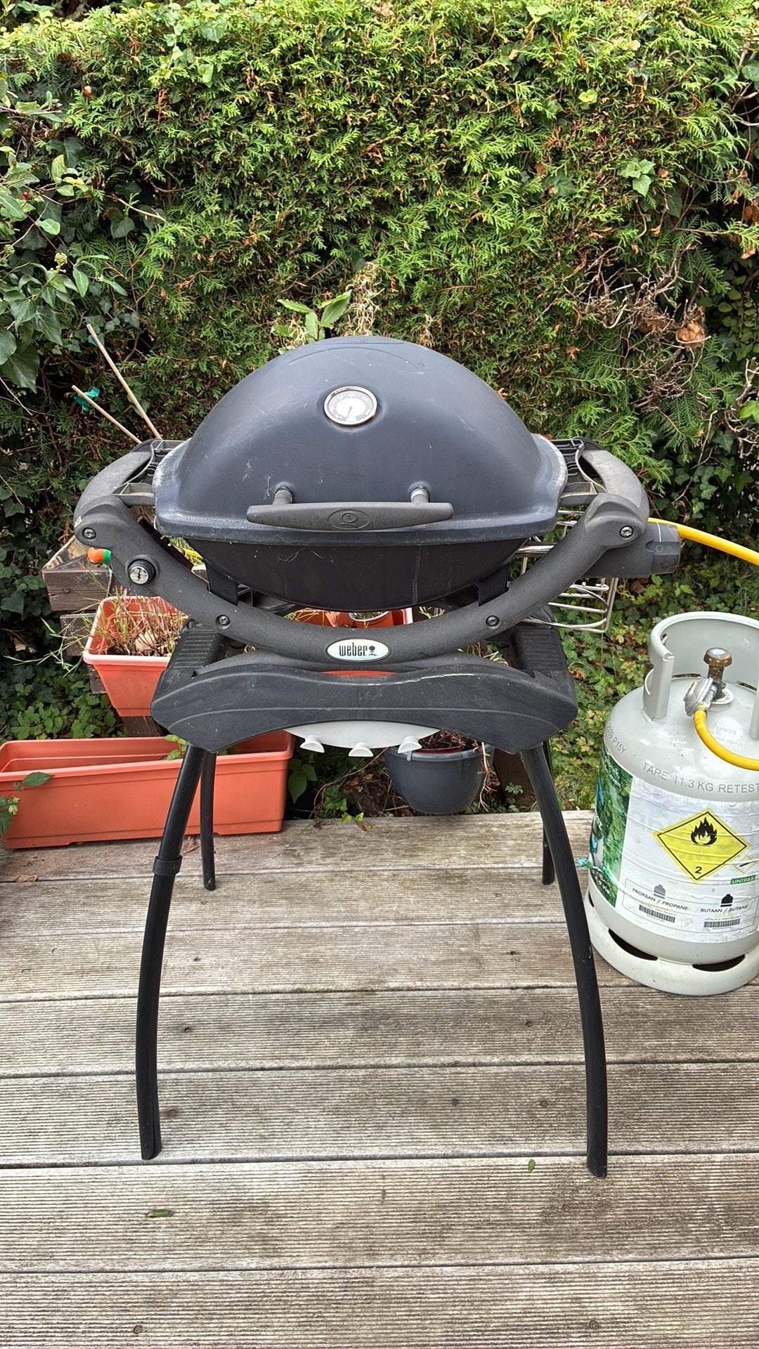 Barbecue Weber au gaz demontable, Jardin & Terrasse, Barbecues électriques, Enlèvement, Utilisé, Weber