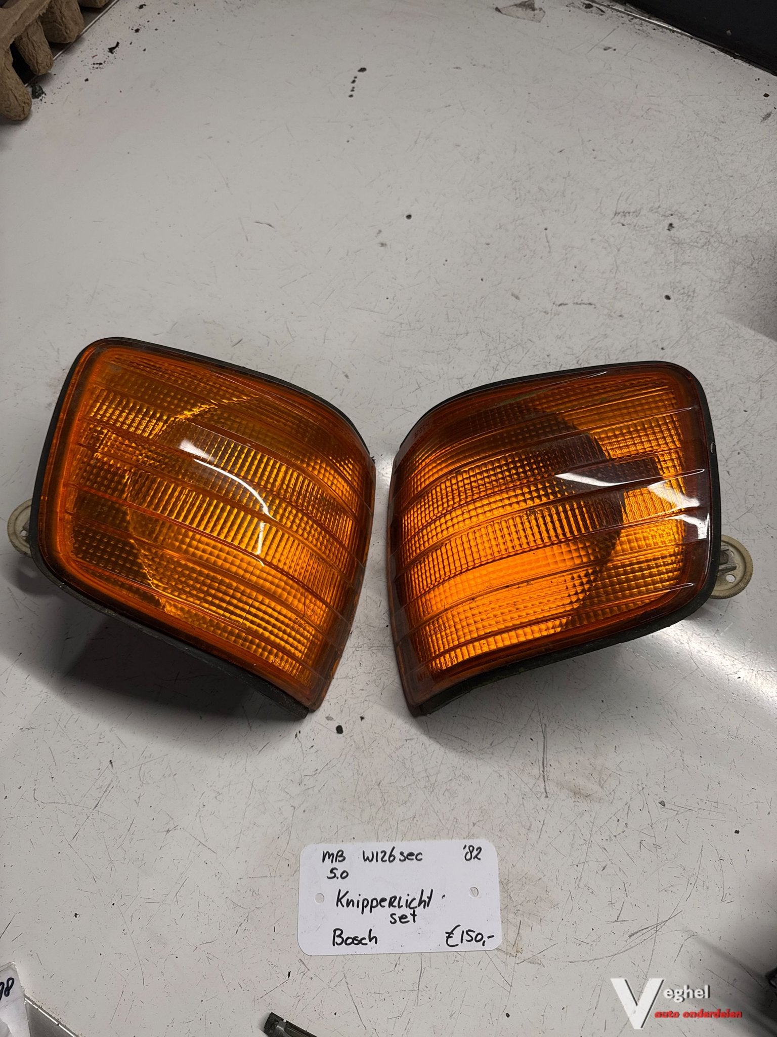 Mercedes W126 SEC 5.0 B 1982  Knipperlicht set Merk Bosch, Autos : Pièces & Accessoires, -, Utilisé, -, -