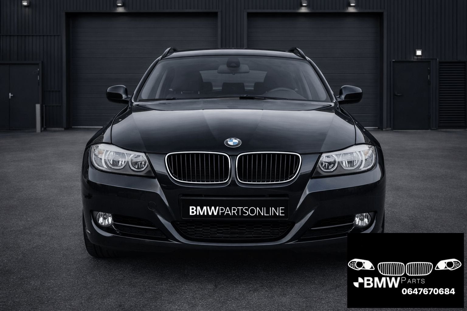 Voorkop Bmw 3-Serie E90 E91 PFL Monaco blauw, Auto-onderdelen, Carrosserie, Gebruikt, -, Voor, Ophalen of Verzenden