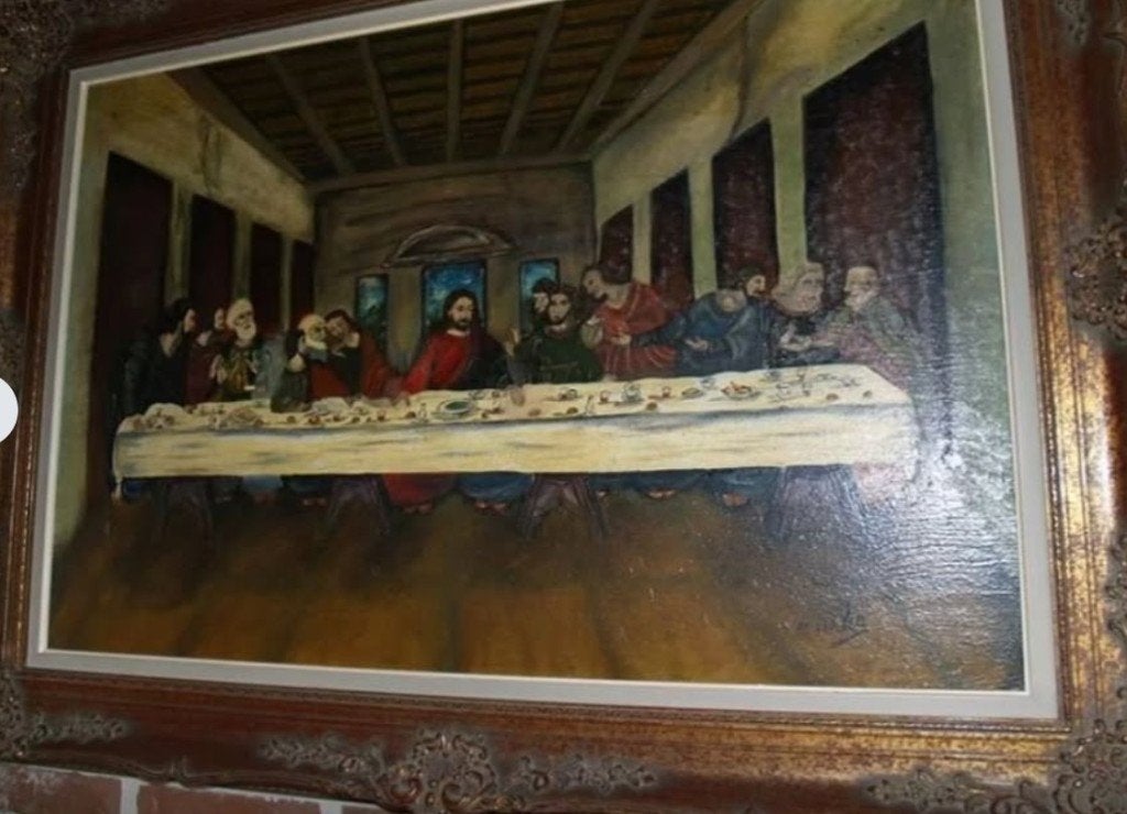 schilderij, Antiek en Kunst, Ophalen, Doek, Olieverf, Klassiek