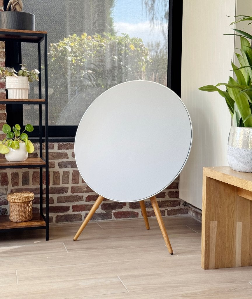 Bang & Olufsen Beoplay A9 (Airplay Speaker), TV, Hi-fi & Vidéo, Comme neuf, Enlèvement, Bang & Olufsen, Supports inclus