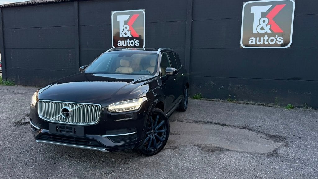 Volvo XC90 2016 2.0i Hybride, Auto's, Euro 6, Leder, Bedrijf, 5 deurs