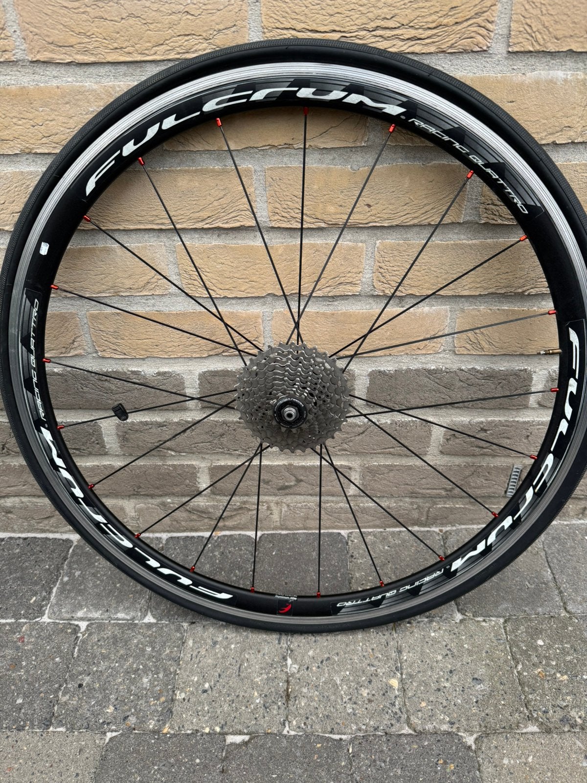 Fulcrum Racing Quattro wielset, Gebruikt, Aluminium, Racefiets, Ophalen