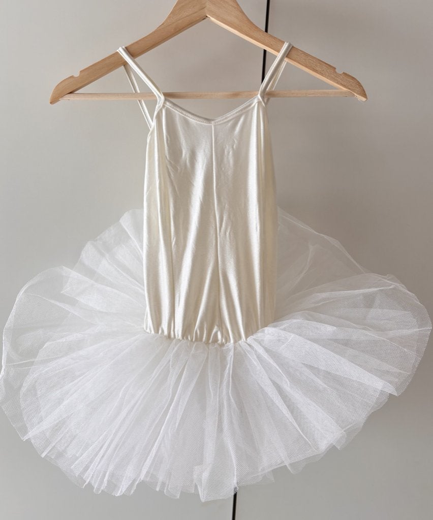 TUTU BLANC PLATEAU DANSEUSE taille +/- 4 à 6 ans Pavlova, Sports & Fitness, Enlèvement ou Envoi, Utilisé, Vêtements