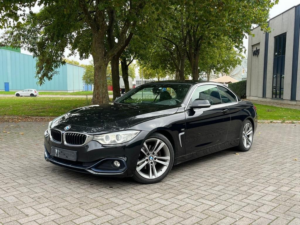 BMW 420d - CABRIOLET - BJ:2015 - EURO6 - 187 000 KM - EN PAR, Autos, BMW, Cuir, Euro 6, Entreprise, Boîte manuelle