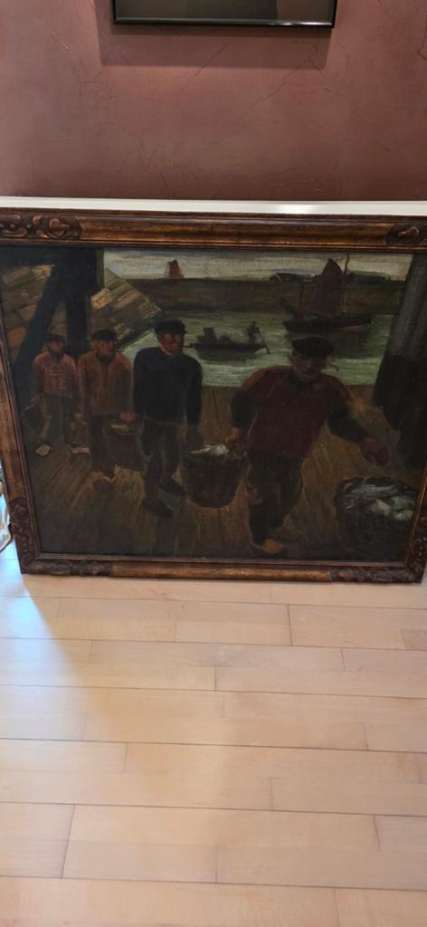 Schilderij J.van Cleemput, Enlèvement