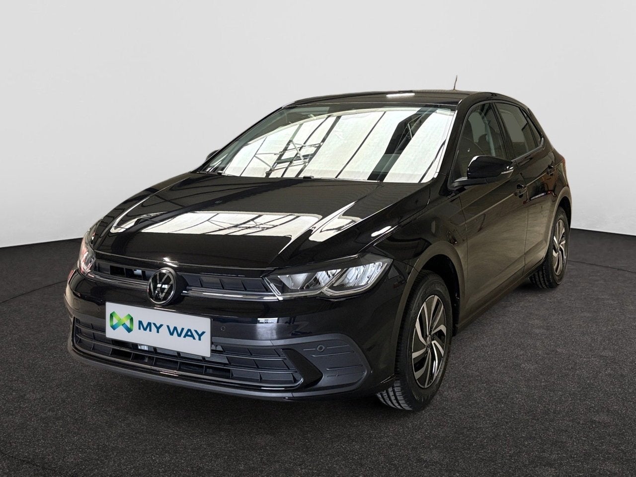 Volkswagen Polo Polo Life Business 1.0 TSI OPF 70 kW (95 ch), Zwart, Geheel digitaal combi-instrument, 117 g/km, Polo