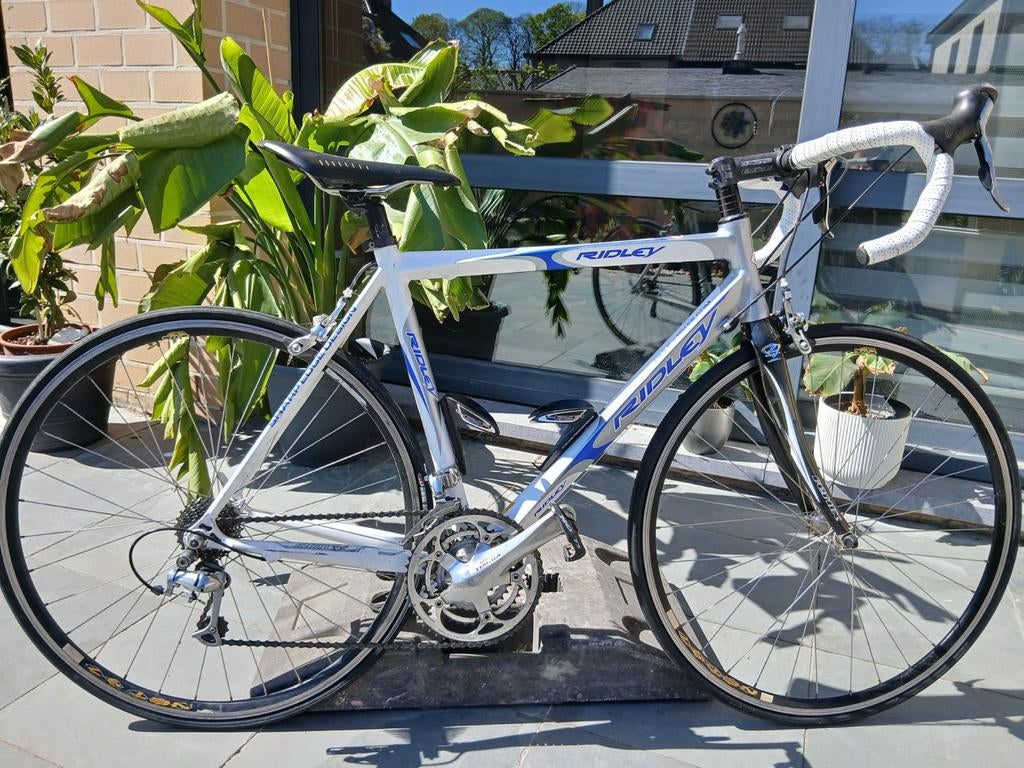 Ridley racefiets, Fietsen en Brommers, Fietsen | Racefietsen, Velgrem, Aluminium, Zo goed als nieuw, Meer dan 20 versnellingen