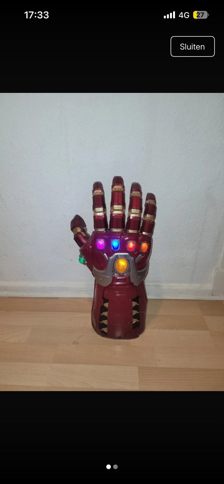 Thanos gauntlet marvel, Verzamelen, Ophalen of Verzenden