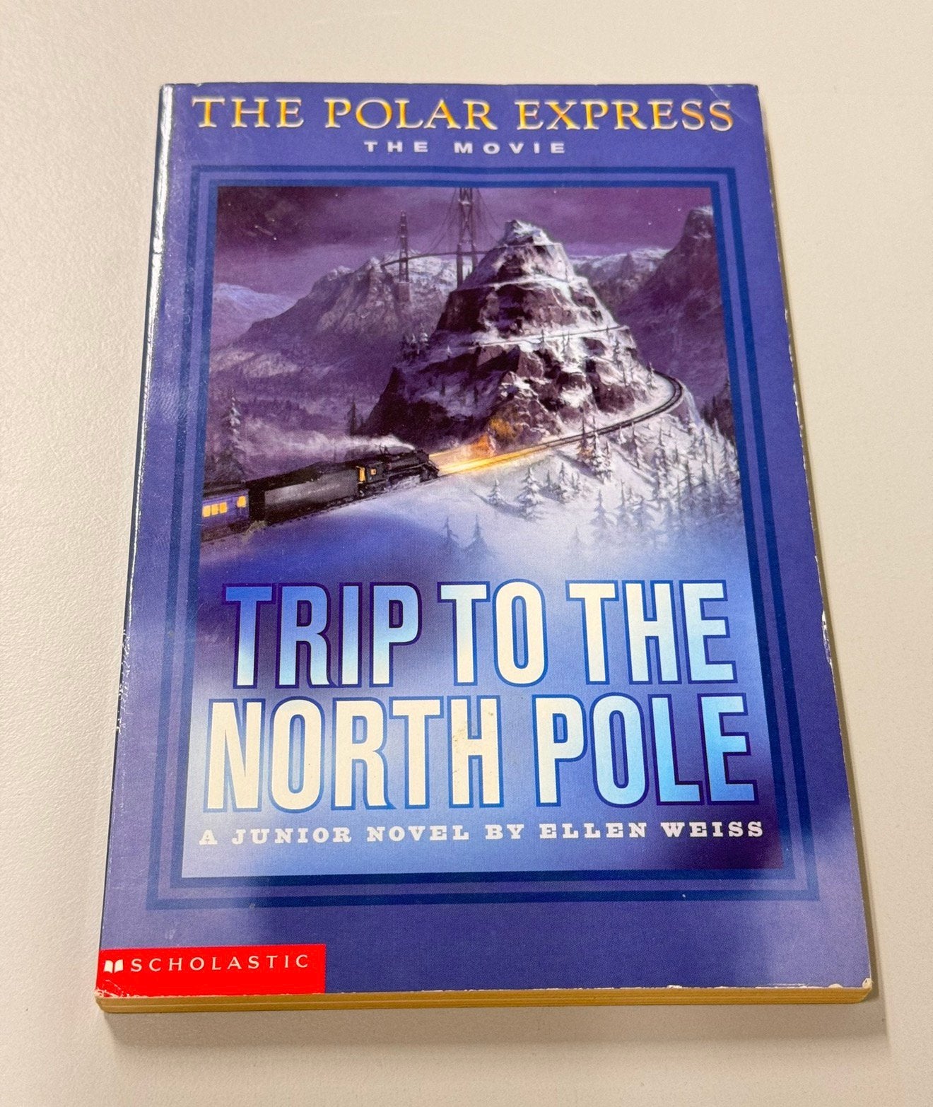 The Polar Express The Movie - Trip to the North Pole E Weiss, Boeken, Avontuur en Actie, Ophalen of Verzenden, Zo goed als nieuw