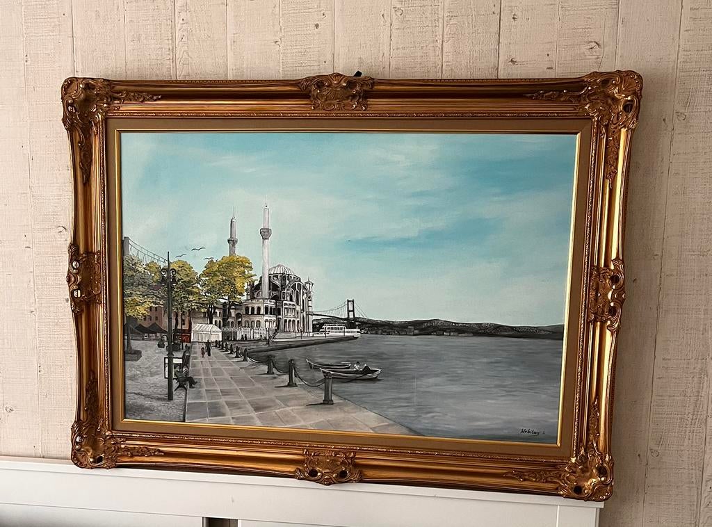Kunst schilderij, Antiek en Kunst, Kunst | Schilderijen | Klassiek, Ophalen