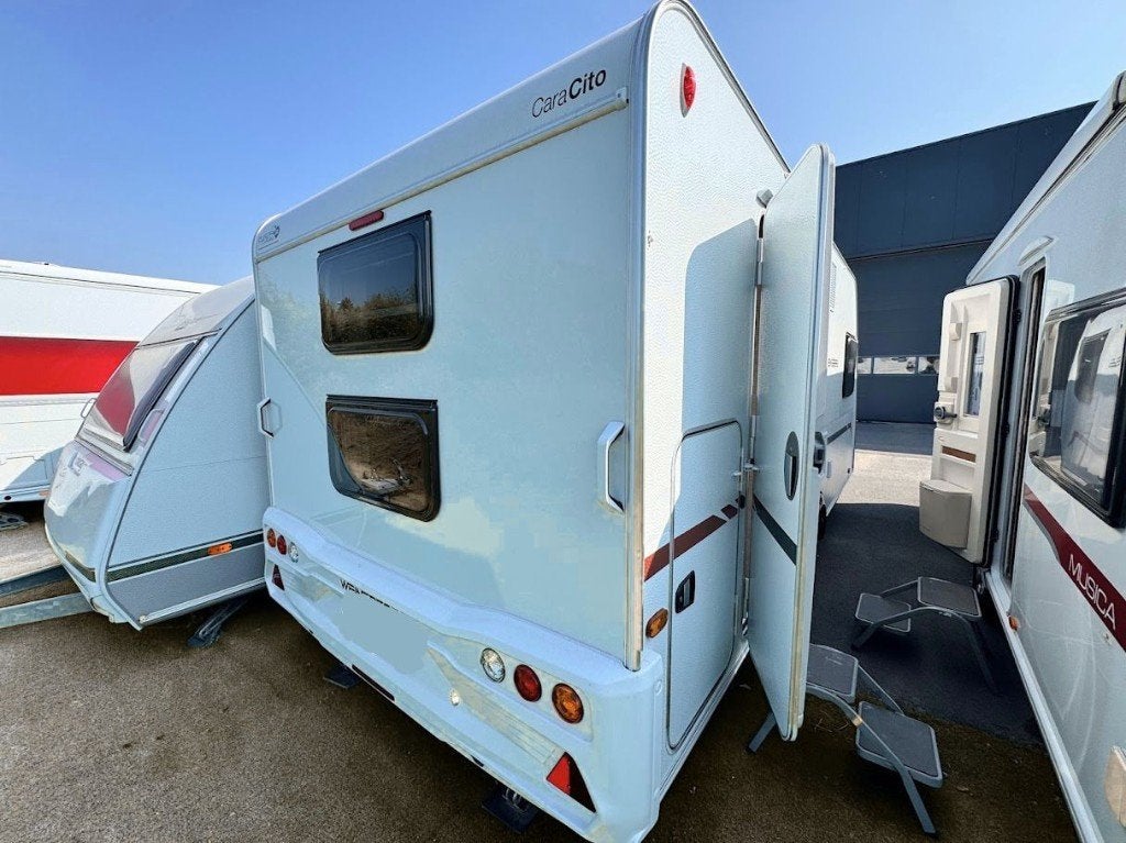 Weinsberg Caracito 470 QDK met mover,voortent,airco,luifel, Jusqu'à 4, 6 à 7 mètres, Poêle, Entreprise