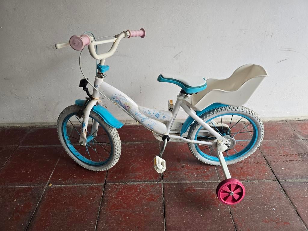 Vélo enfant 16 pouces Reine des Neiges (4 à 6 ans), Enlèvement