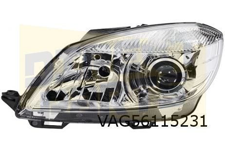 Skoda Fabia II/Roomster (3/10-) Koplamp Links (H7 / H7 / zon, Neuf, -, -, Skoda