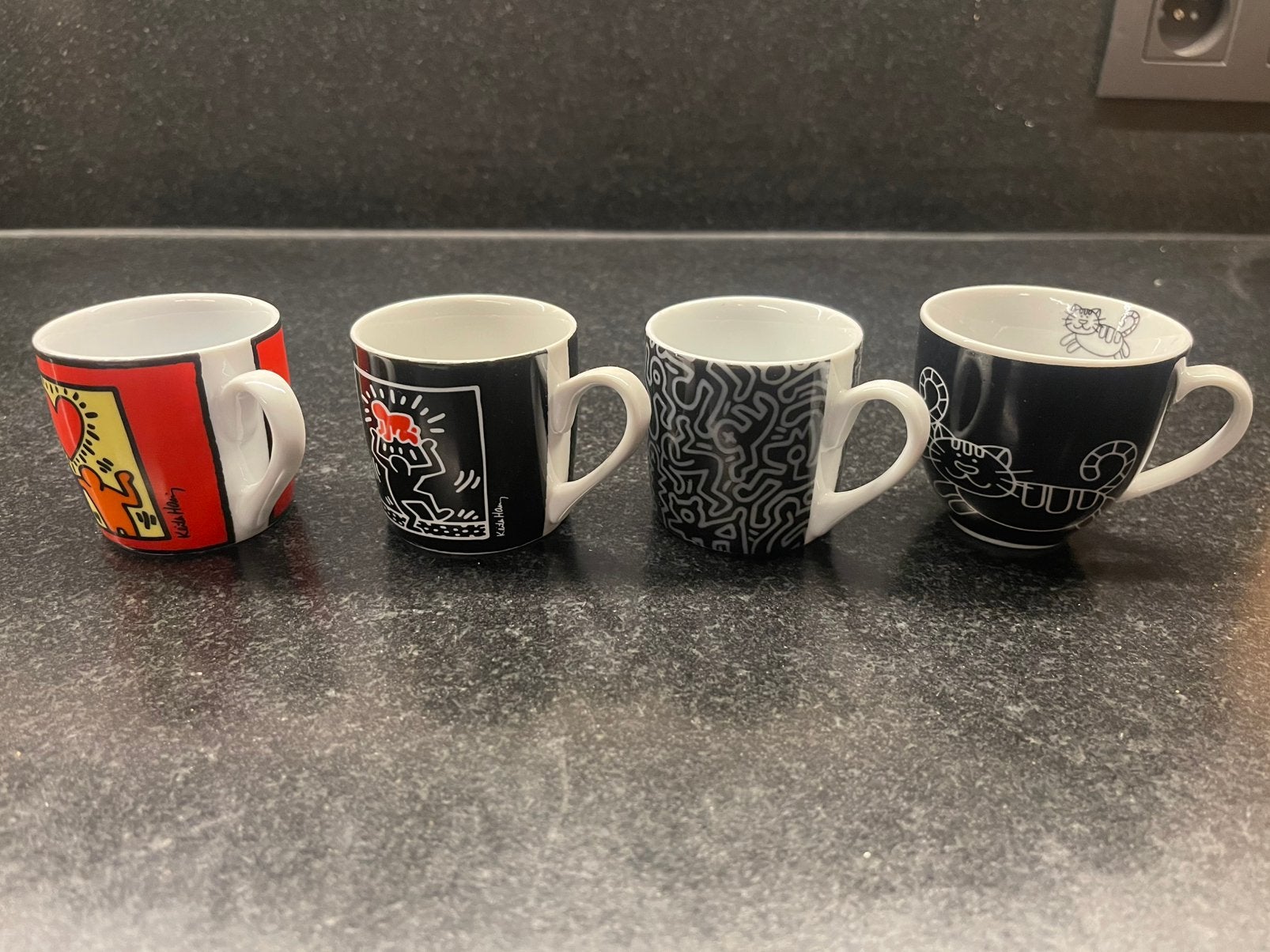 Tasses à café Nespresso Keith Haring, Maison & Meubles, Enlèvement, Neuf