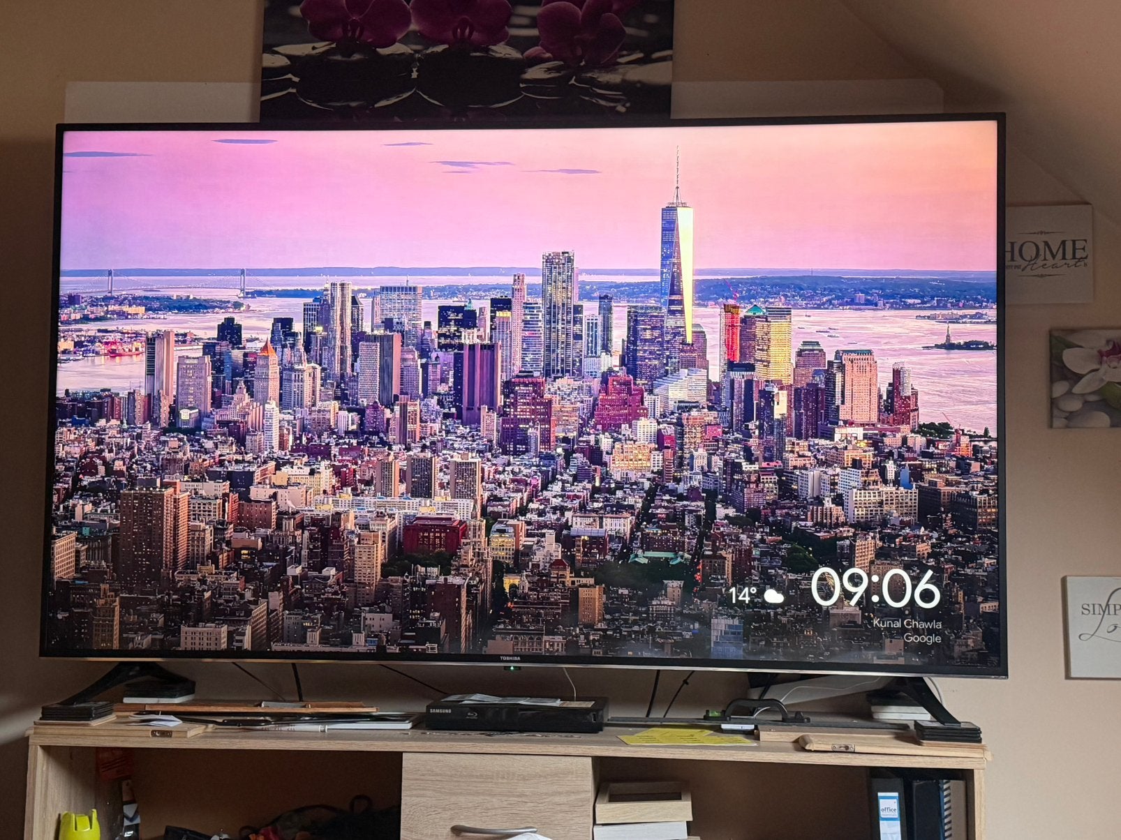 Toshiba 75 inch, Audio, Tv en Foto, Ophalen, Toshiba, Zo goed als nieuw, 100 cm of meer
