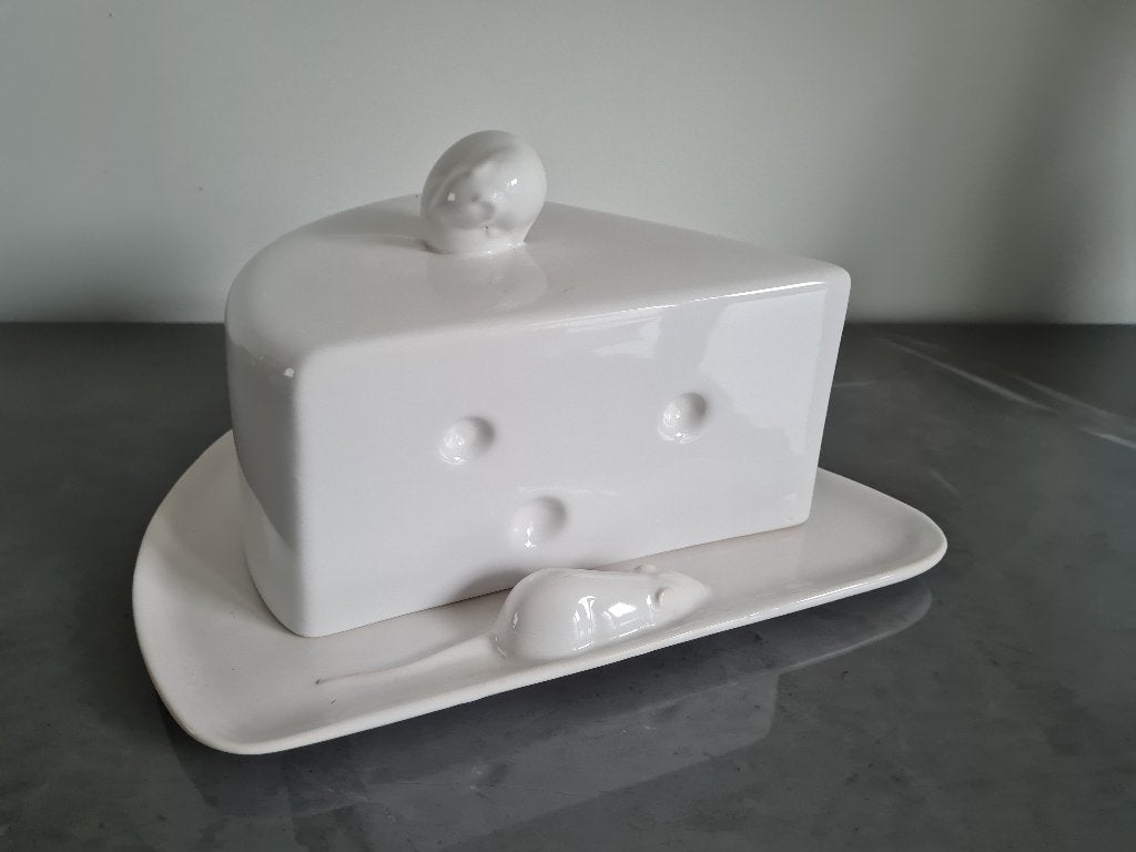 Leuke kaasstolp in de vorm van kaasspie, Ophalen of Verzenden
